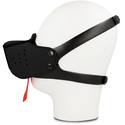 OHMAMA FETISH DOG MUZZLE - PRETO