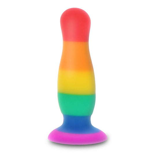 ORGULHO - BANDEIRA LGBT PLUG FUN STUFER 8,5 CM