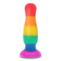 ORGULHO - BANDEIRA LGBT PLUG HAPPY STUFER 12 CM
