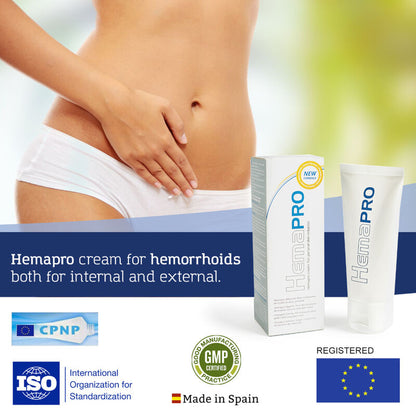 500 COSMETICS - HEMAPRO CREME ZUR BEHANDLUNG VON HÄMORRHOIDEN