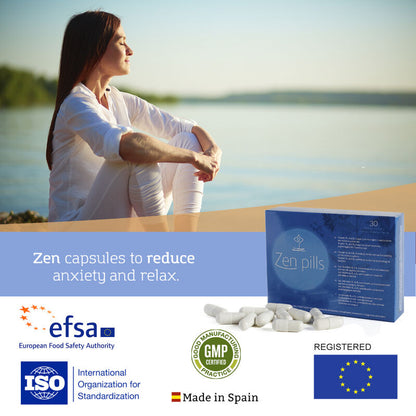 500 COSMÉTICOS - CÁPSULAS ZEN PILLS PARA REDUZIR A ANSIEDADE