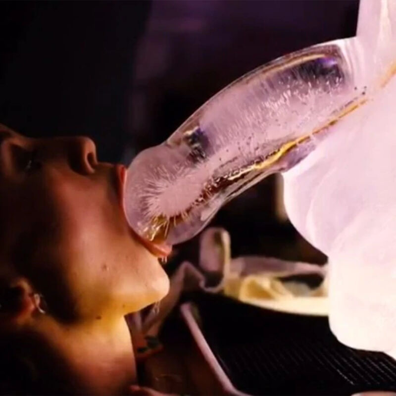 JOGUE COMIGO - MOLDE DE PÊNIS GELO LUGE ENORME