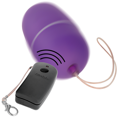 ONLINE - OVO VIBRANTE COM CONTROLE REMOTO ROXO