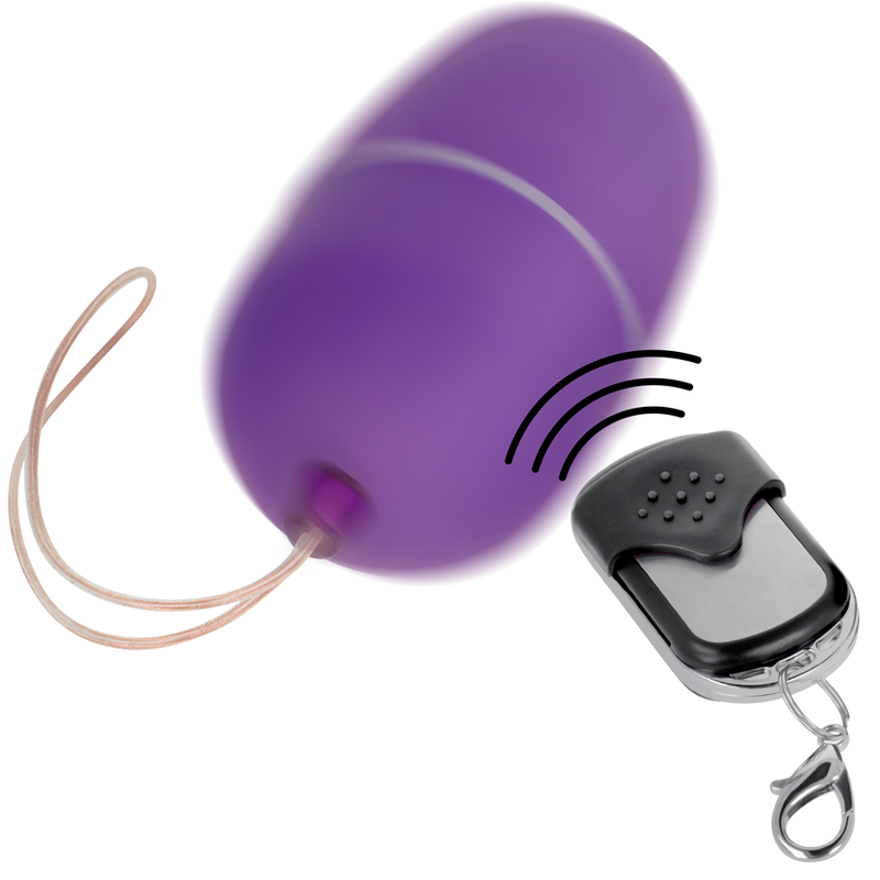 ONLINE - OVO VIBRANTE COM CONTROLE REMOTO M ROXO