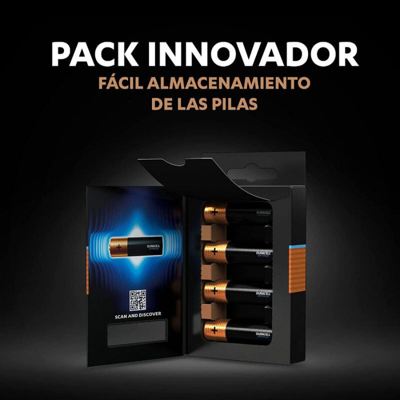 DURACELL - OPTIMUM 200 PILHA ALCALINAS AA LR6 4 UNIDADES