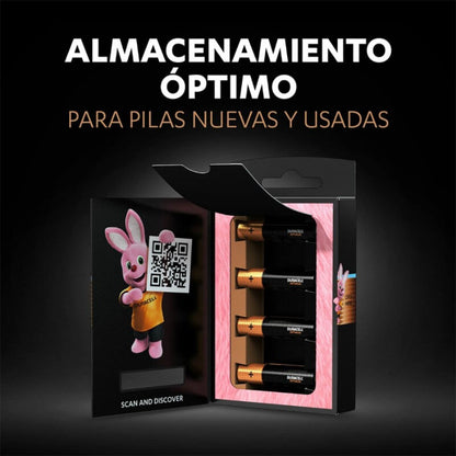 DURACELL - OPTIMUM 200 PILHA ALCALINA AAA LR03 4 UNIDADES