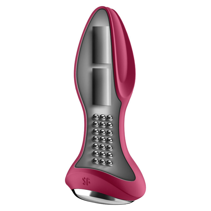 SATISFYER - ROTATOR PLUG 2+ PLUG VIBRATÓRIO APP PRETO