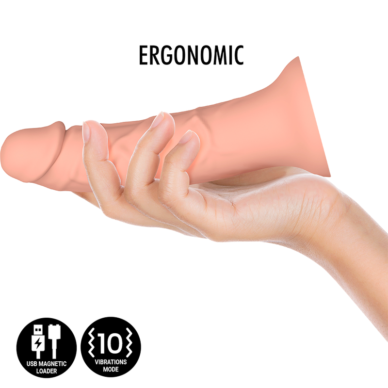 MITOLOGIA - ASHER ORIGINAL DILDO M - VIBRADOR COMPATÍVEL COM TECNOLOGIA WIRELESS WATCHME