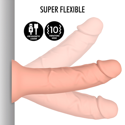 MITOLOGIA - ASHER ORIGINAL DILDO M - VIBRADOR COMPATÍVEL COM TECNOLOGIA WIRELESS WATCHME