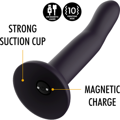 MYTHOLOGIE – DUMAN MYSTIC DILDO M – VIBRATOR KOMPATIBEL MIT DER WATCHME-DRAHTLOSTECHNOLOGIE