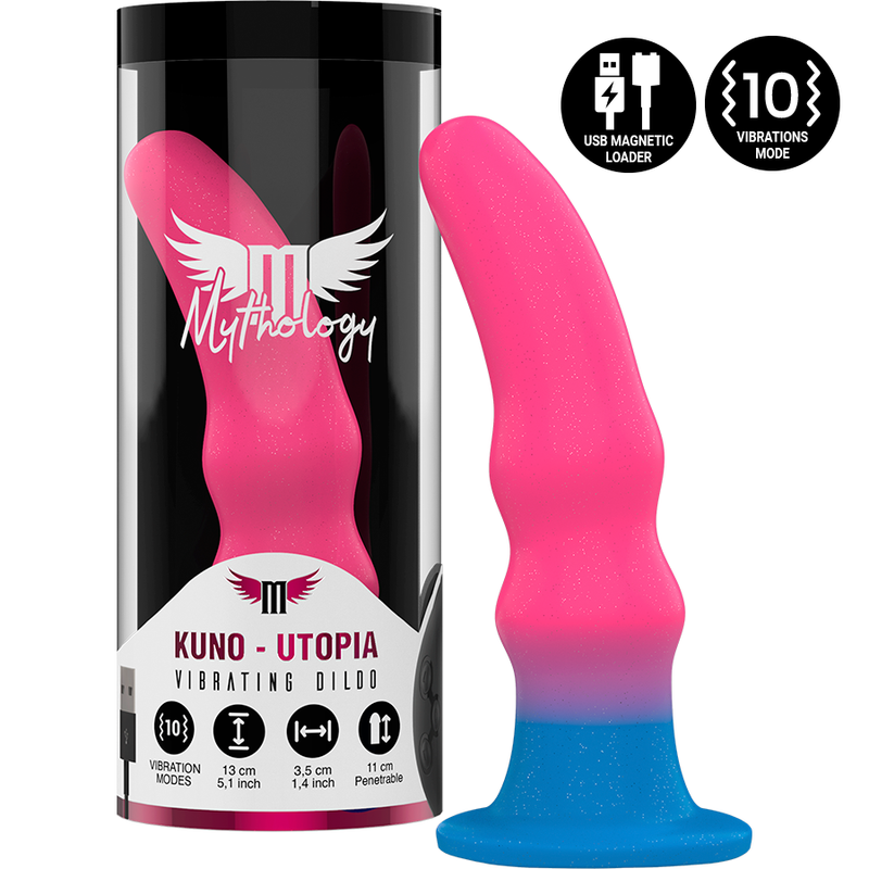 MITOLOGIA - KUNO UTOPIA DILDO S - VIBRADOR WATCHME TECNOLOGIA SEM FIO COMPATÍVEL