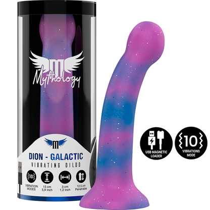 MITOLOGIA - DION GALACTIC DILDO S - VIBRADOR WATCHME TECNOLOGIA SEM FIO COMPATÍVEL