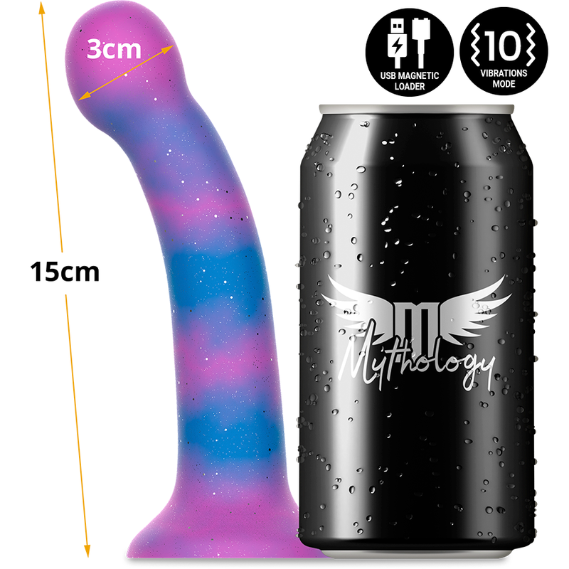 MITOLOGIA - DION GALACTIC DILDO S - VIBRADOR WATCHME TECNOLOGIA SEM FIO COMPATÍVEL