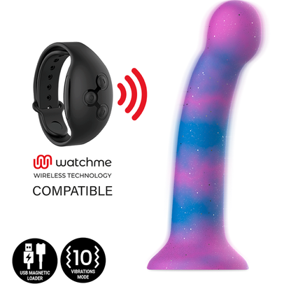 MITOLOGIA - DION GALACTIC DILDO S - VIBRADOR WATCHME TECNOLOGIA SEM FIO COMPATÍVEL