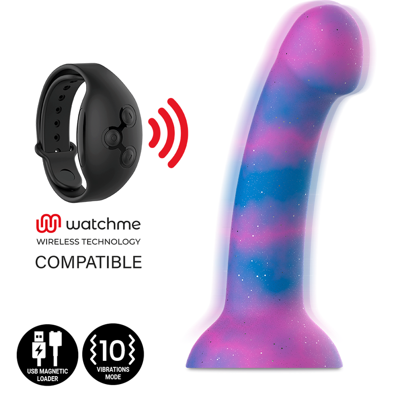 MITOLOGIA - DION GALACTIC DILDO M - VIBRADOR WATCHME TECNOLOGIA SEM FIO COMPATÍVEL