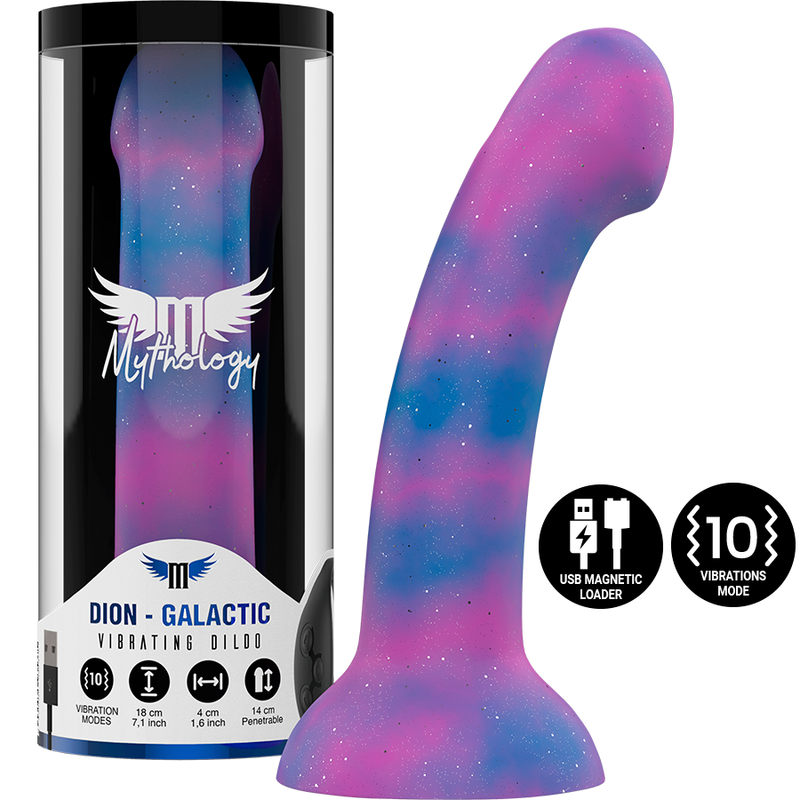 MITOLOGIA - DION GALACTIC DILDO M - VIBRADOR WATCHME TECNOLOGIA SEM FIO COMPATÍVEL