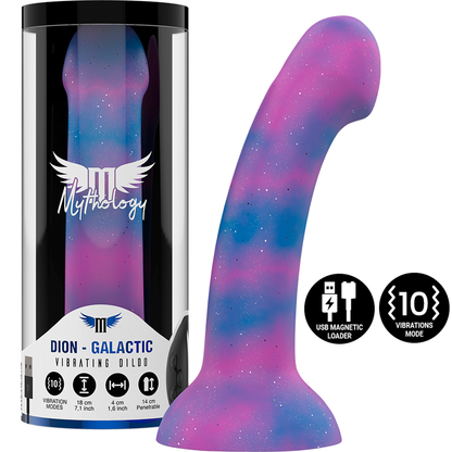 MITOLOGIA - DION GALACTIC DILDO M - VIBRADOR WATCHME TECNOLOGIA SEM FIO COMPATÍVEL