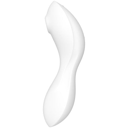 SATISFYER - CURVY TRINITY 5 AIR PULSE ESTIMULADOR E VIBRADOR APP BRANCO