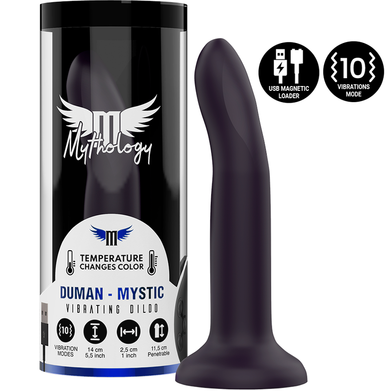 MITOLOGIA DUMAN MYSTIC DILDO S - VIBRADOR WATCHME TECNOLOGIA SEM FIO COMPATÍVEL