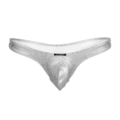 CUT4MEN - TANGA CON REALCE FÚCSIA XL