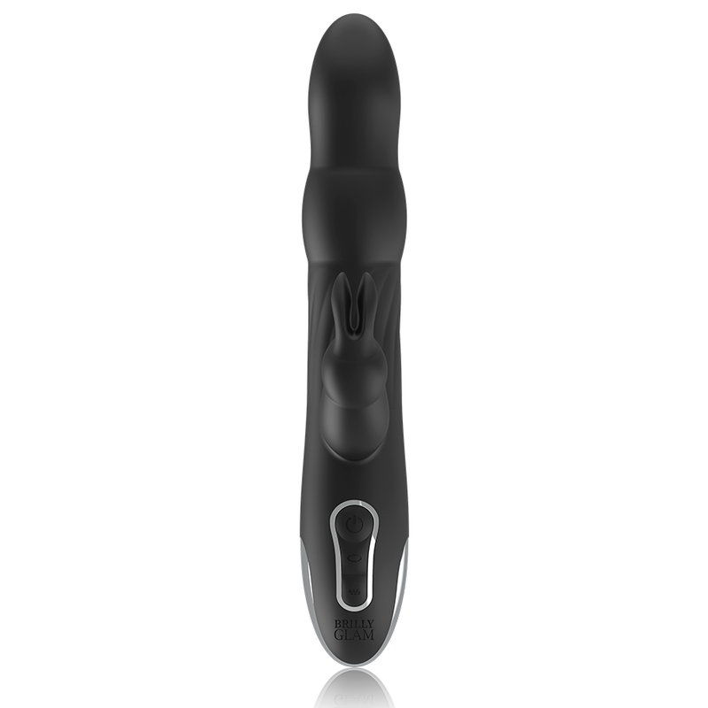 BRILLY GLAM-MOEBIUS RABBIT VIBRATOR &amp; ROTATOR KOMPATIBEL MIT WATCHME WIRELESS TECHNOLOGIE