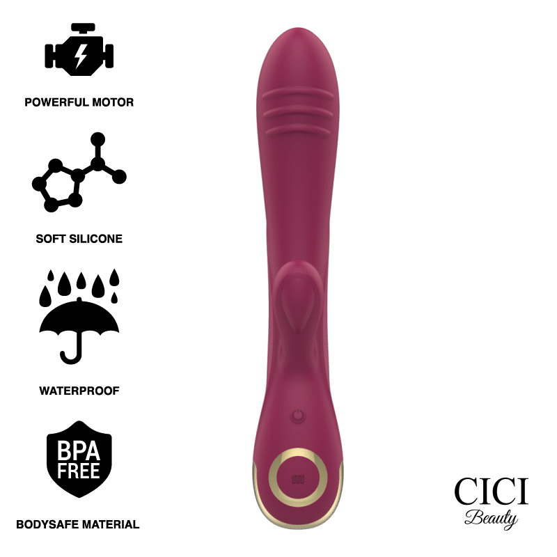 CICI BEAUTY - HOCHWERTIGER RABBIT-VIBRATOR AUS SILIKON