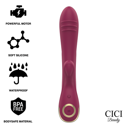CICI BEAUTY - HOCHWERTIGER RABBIT-VIBRATOR AUS SILIKON