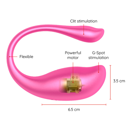 ONINDER - NAIROBI VIBRATING EGG PINK - APLICATIVO GRATUITO