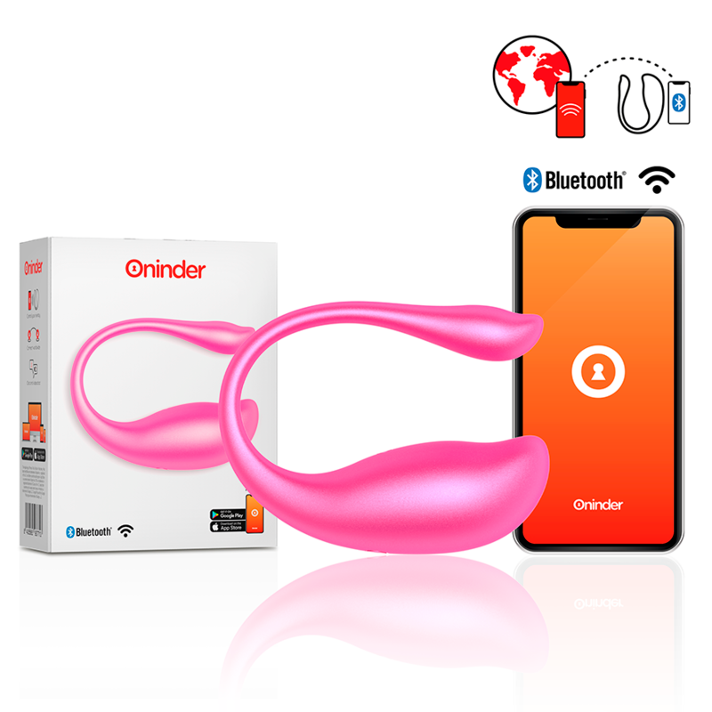 ONINDER - NAIROBI VIBRATING EGG PINK - APLICATIVO GRATUITO