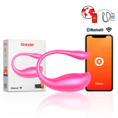 ONINDER - NAIROBI VIBRATING EGG PINK - APLICATIVO GRATUITO