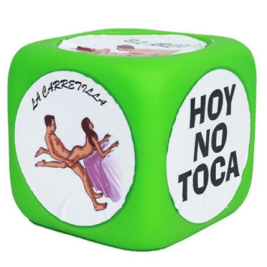 DIABLO PICANTE - DADOS KAMASUTRA SUPER GRANDES DE POSTURAS VERDES