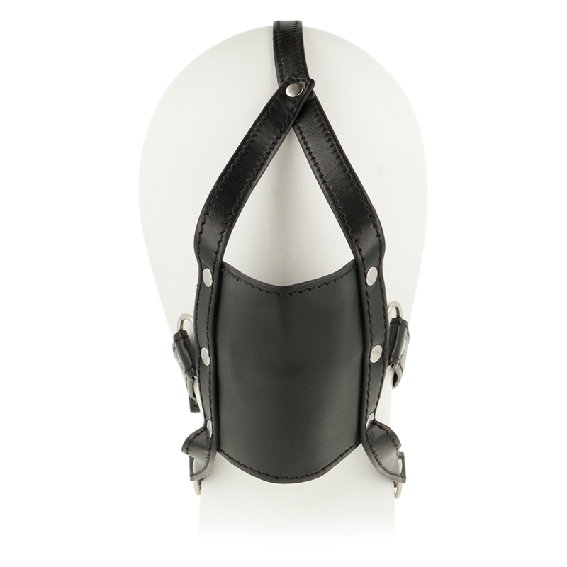 OHMAMA HEAD HARNESS COM COBERTURA DE FOCINHO BALL GAG