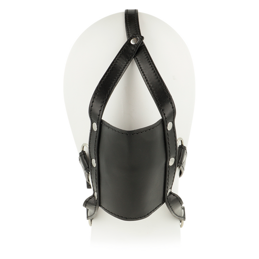 OHMAMA HEAD HARNESS COM COBERTURA DE FOCINHO BALL GAG