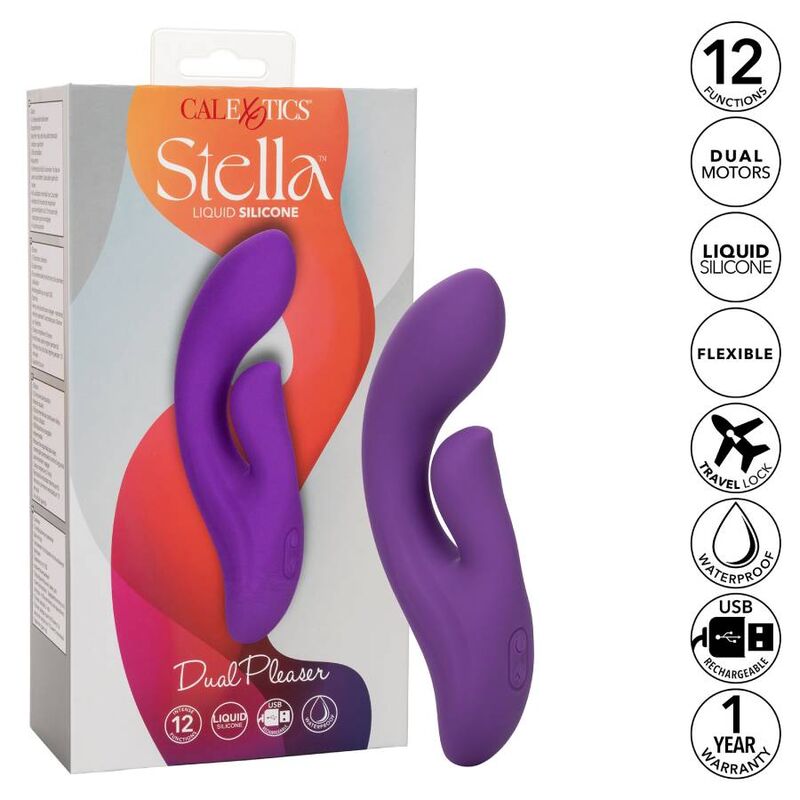 CALEXOTICS - STELLA DUAL PLEASER VIOLETT