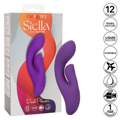 CALEXOTICS - STELLA DUAL PLEASER VIOLETT