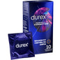 DUREX - PERFECT CONNECTION SILICONE LUBRIFICAÇÃO EXTRA 10 UNIDADES