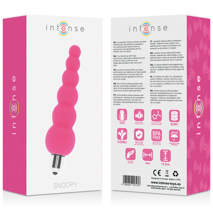 INTENSO - SNOOPY 7 VELOCIDADES SILICONE INTENSO - ROSA
