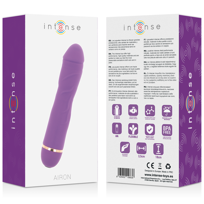 INTENSO - AIRON 20 VELOCIDADES SILICONE LILAC