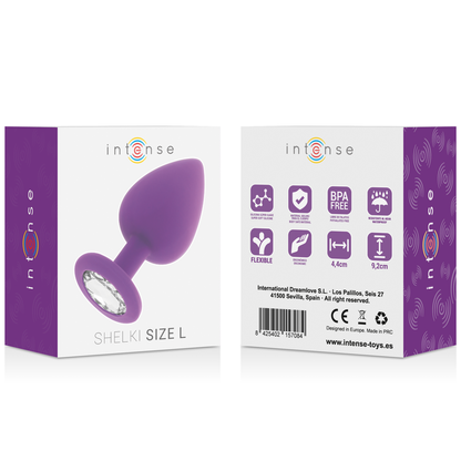 INTENSO - SHELKI L PLUG ANAL LILAC