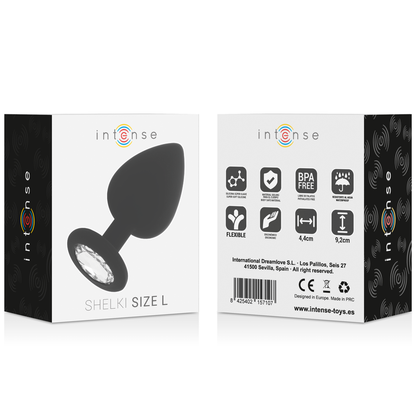 INTENSO - SHELKI L PLUG ANAL PRETO