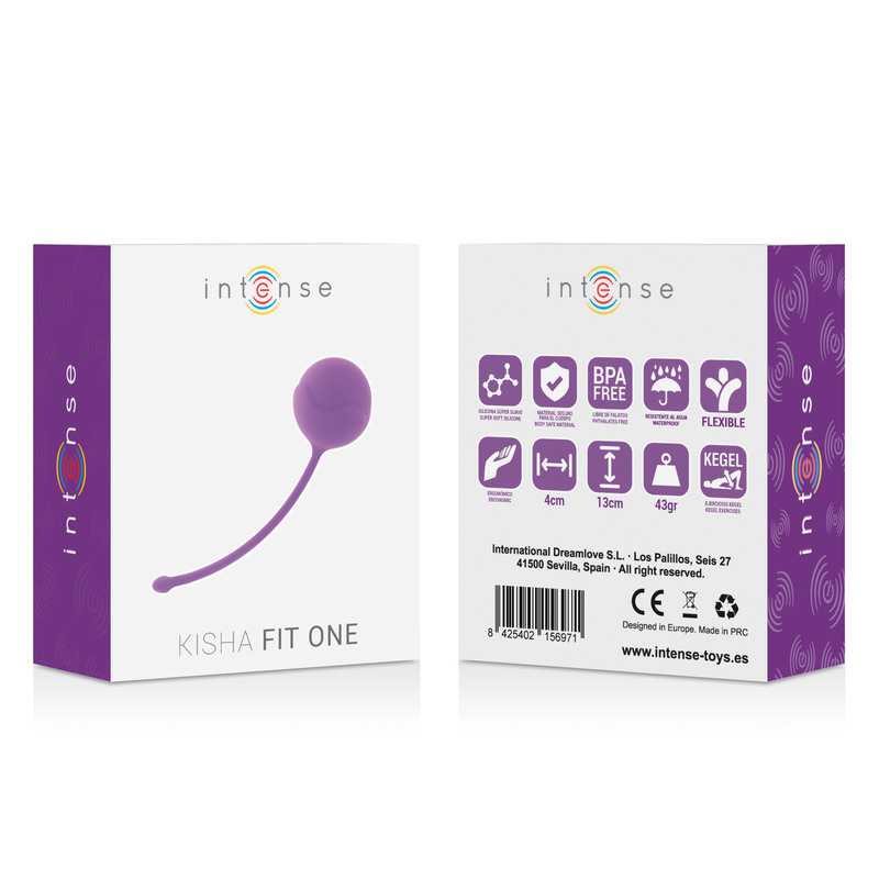 INTENSE - KISHA FIT ONE SILIKON KEGEL LILA