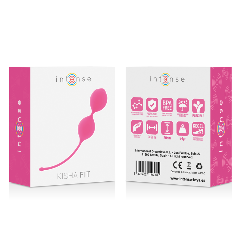 INTENSO - KISHA FIT SILICONE KEGEL FÚCSIA