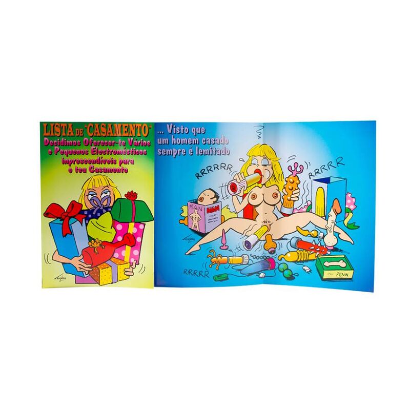 FEMARVI - CARTÃO LISTA DE CASAMENTO /PT