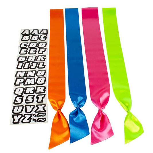 FEMARVI - BANDA PERSONALIZADA 36 LETRAS ADESIVAS