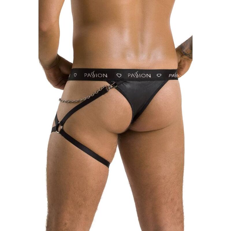 PAIXÃO - 058 BILL THONG PRETO S/M
