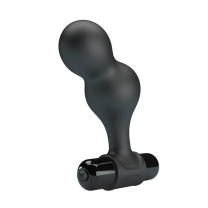 MR PLAY - PLUG ANAL VIBRADOR SILICONE PRETO