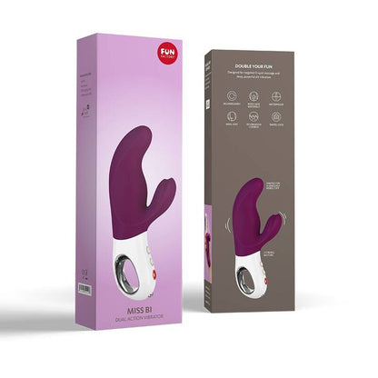 FUN FACTORY - MISS BI DUAL VIBRATOR TRAUBE WEISS