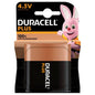 DURACELL - PILHA ALCALINA PLUS POWER 100 4,5 V 3LR12 BLISTER*1