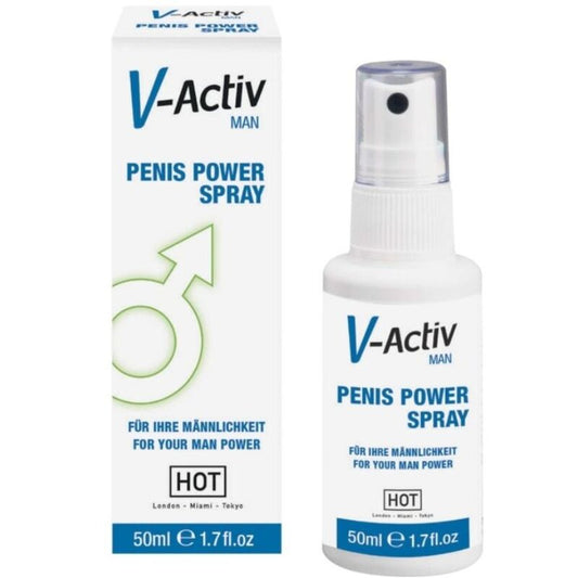 QUENTE - V-ACTIV PENIS POWER SPRAY HOMENS 50ML