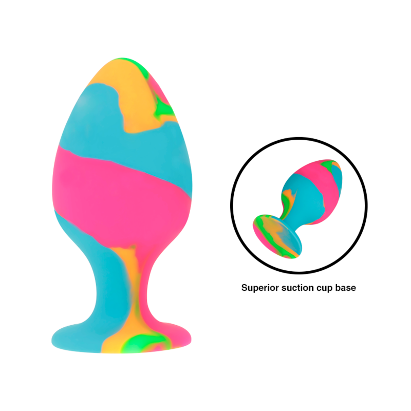 INTENSO - CONJUNTO DE PLUGUES DE SILICONE MULTICOLOR